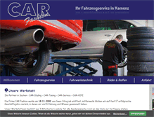 Tablet Screenshot of car-fashion-kamenz.de
